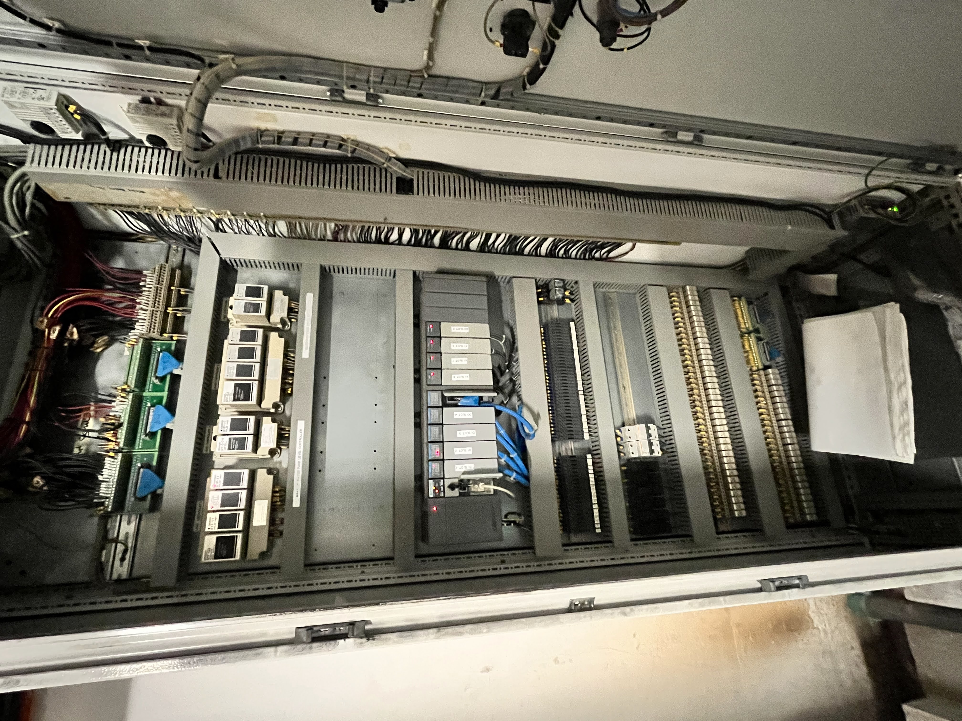 Allen Bradley SLC 5 panel before migration