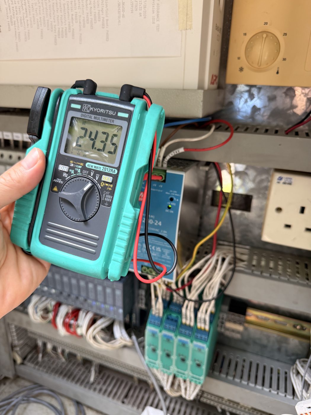 Centech engineer providing on-site field support
