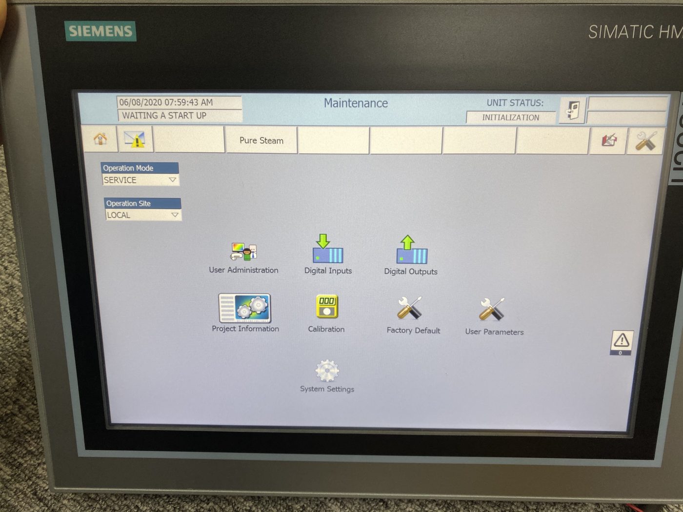Siemens Comfort Panel part numbers